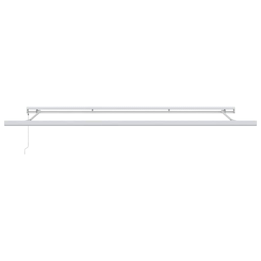 Einziehbare Markise Gelb und Orange 500 x 300 cm