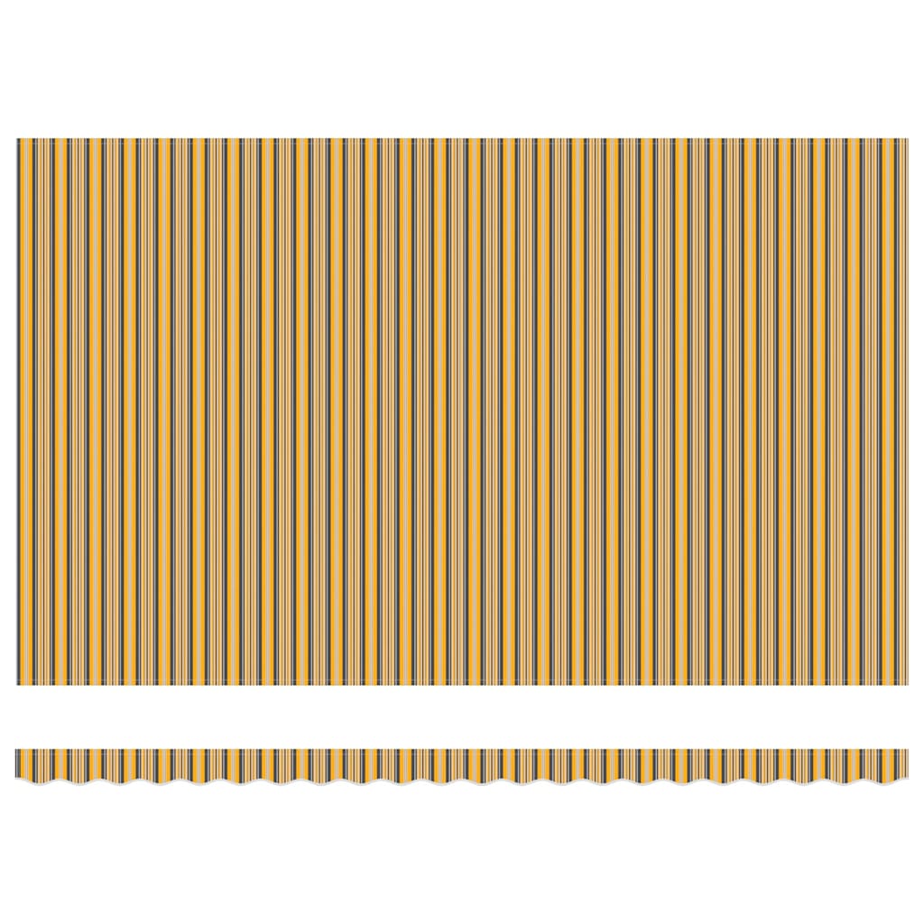 Markise Mehrfarbig 500 x 300 cm Polyester und Metall