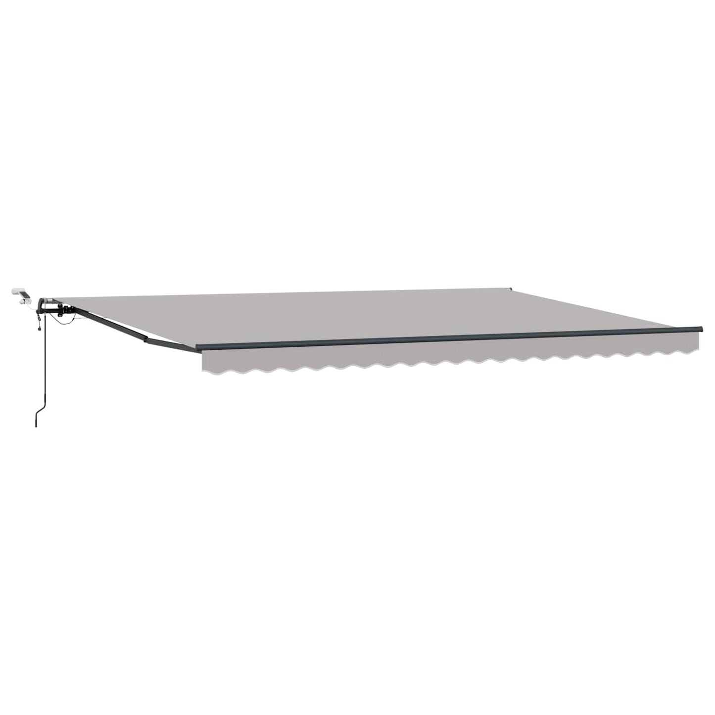 Markisenstoff mit Hellgrau 500 x 300 cm Polyester