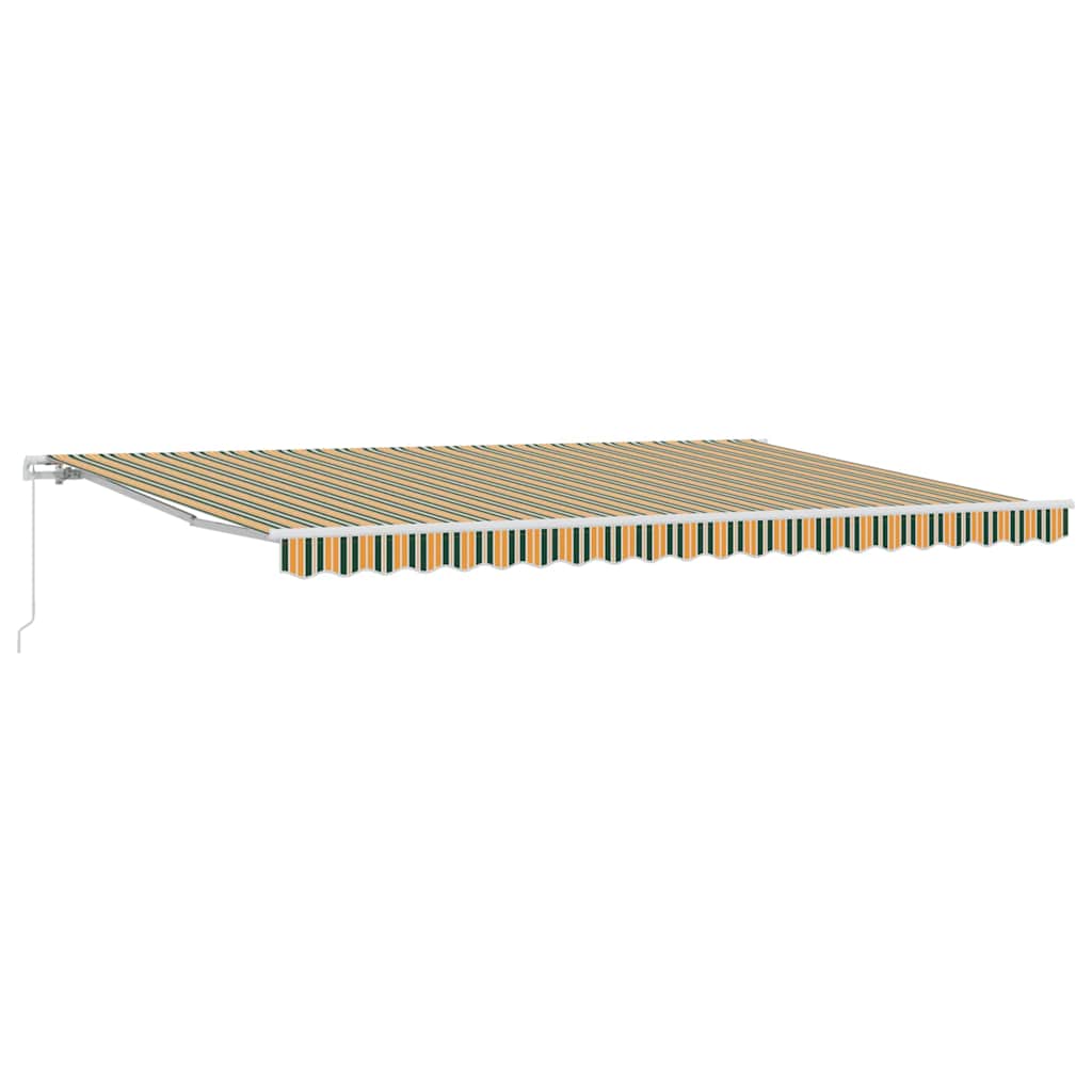 Einziehbare Markise Mehrfarbig 500 x 350 cm