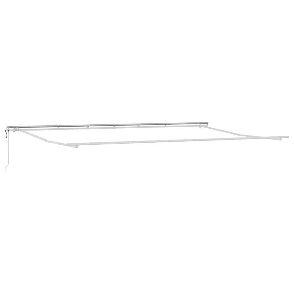 Elektrische ausziehbare Markise Mehrfarbig 600 x 350 cm