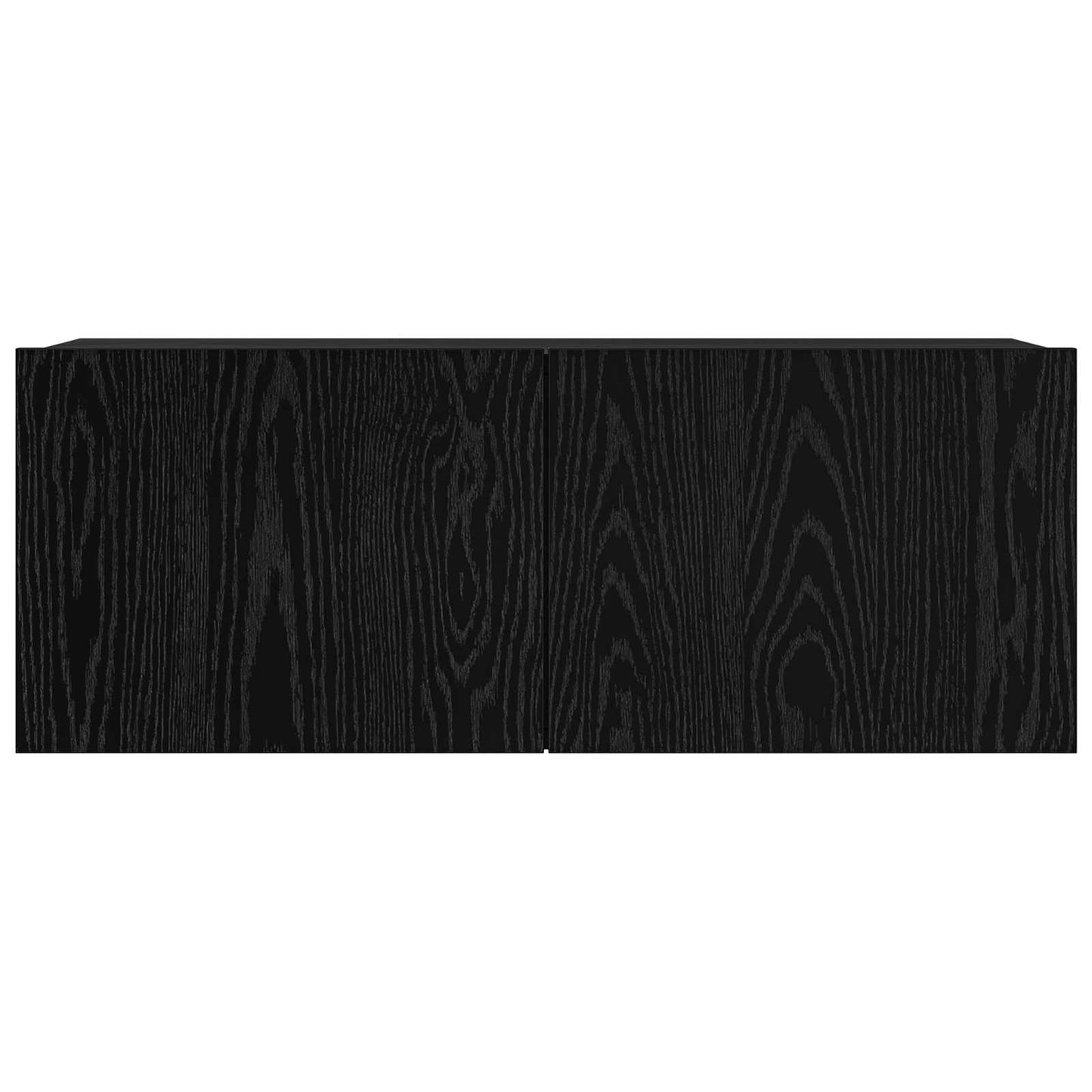 TV-Schrankset 6 pcs Schwarz Eichen-Optik 100 x 30 x 30 cm