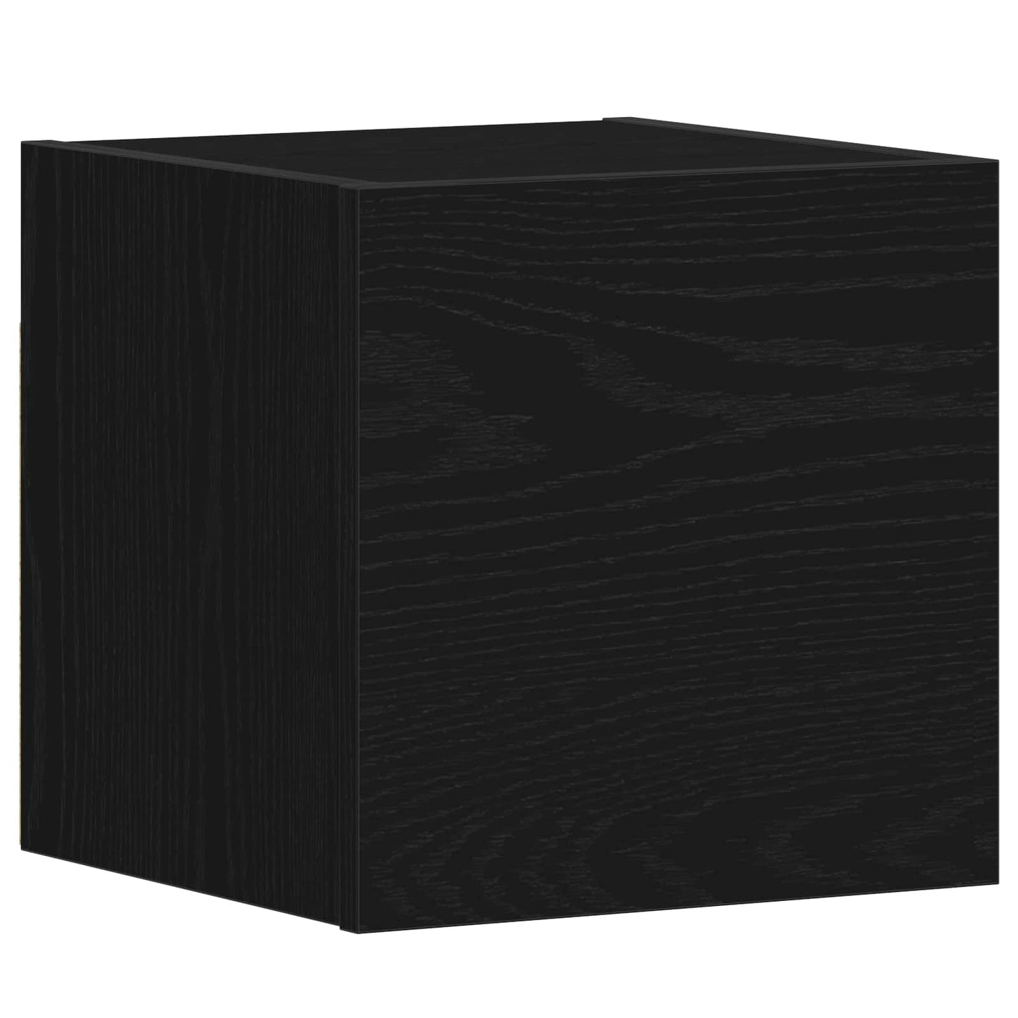 TV-Schrankset 4 pcs Schwarz Eichen-Optik 130,5 x 30 x 140 cm