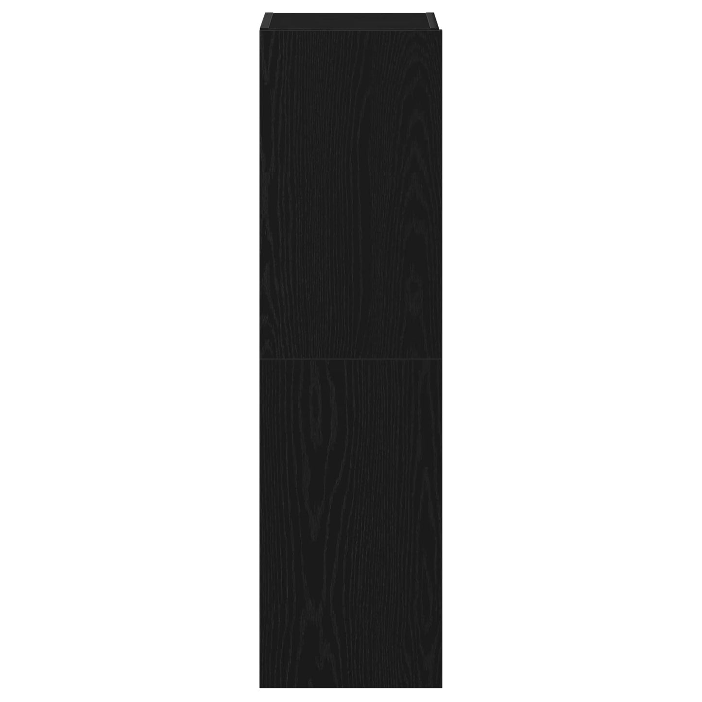 TV-Schrankset 4 pcs Schwarz Eichen-Optik 130,5 x 30 x 140 cm
