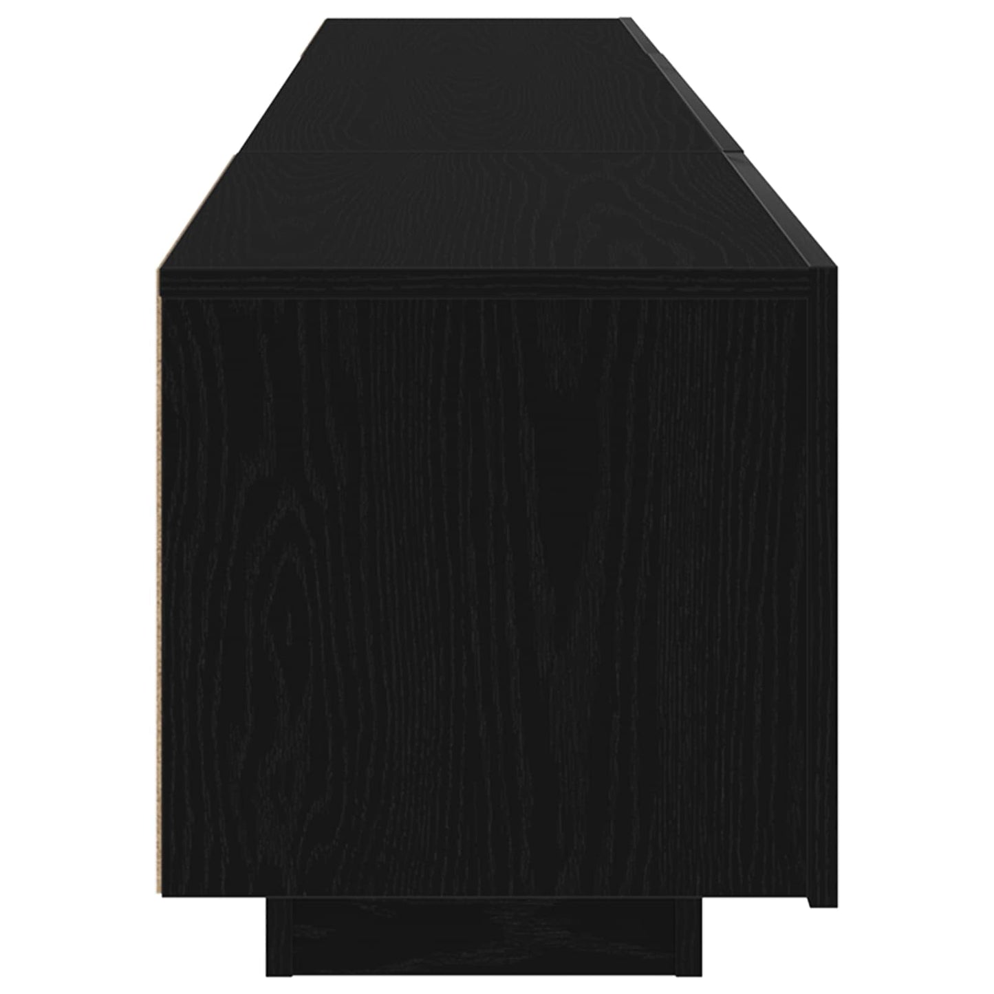 TV-Schrankset 2 pcs Schwarz 180 x 35 x 40 cm Holzwerkstoff