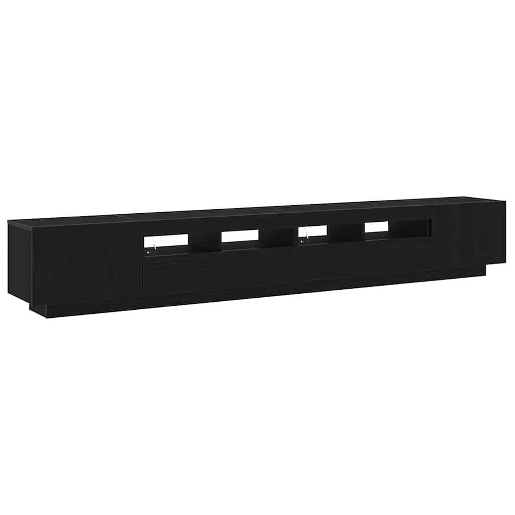 TV-Schrankset 3 pcs Schwarz 260 x 35 x 40 cm Holzwerkstoff