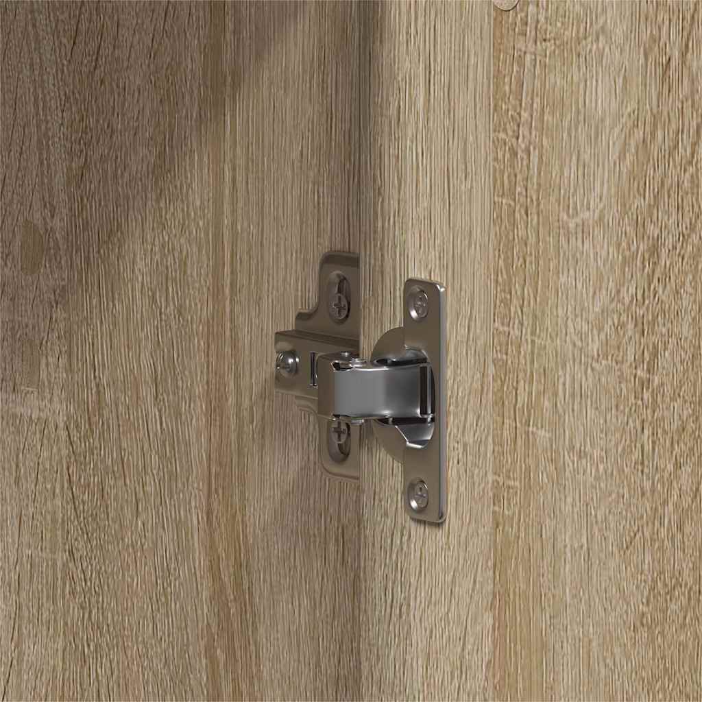 Kleiderschrank Sonoma-Eiche 55 x 25 x 189 cm Holzwerkstoff