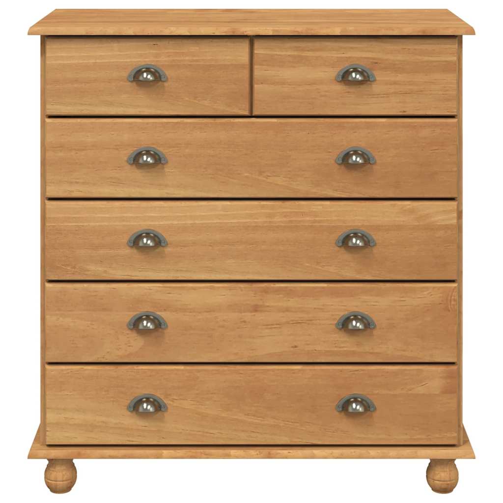 Schubladenkommode mit Schubladen ASKIM Braun 91 x 40 x 95,5 cm