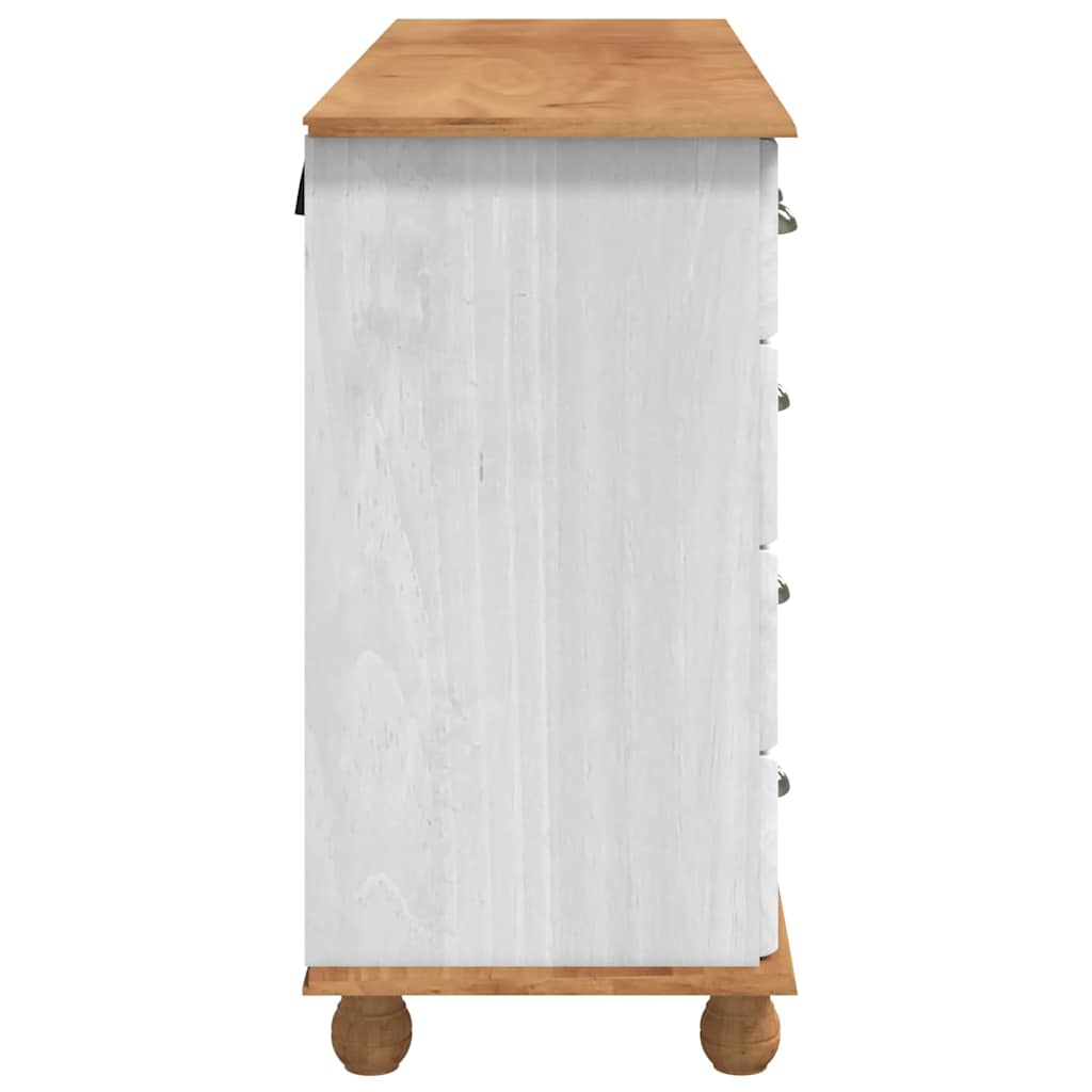 Schubladenkommode mit Schubladen ASKIM Weiß 79 x 40 x 133,5 cm