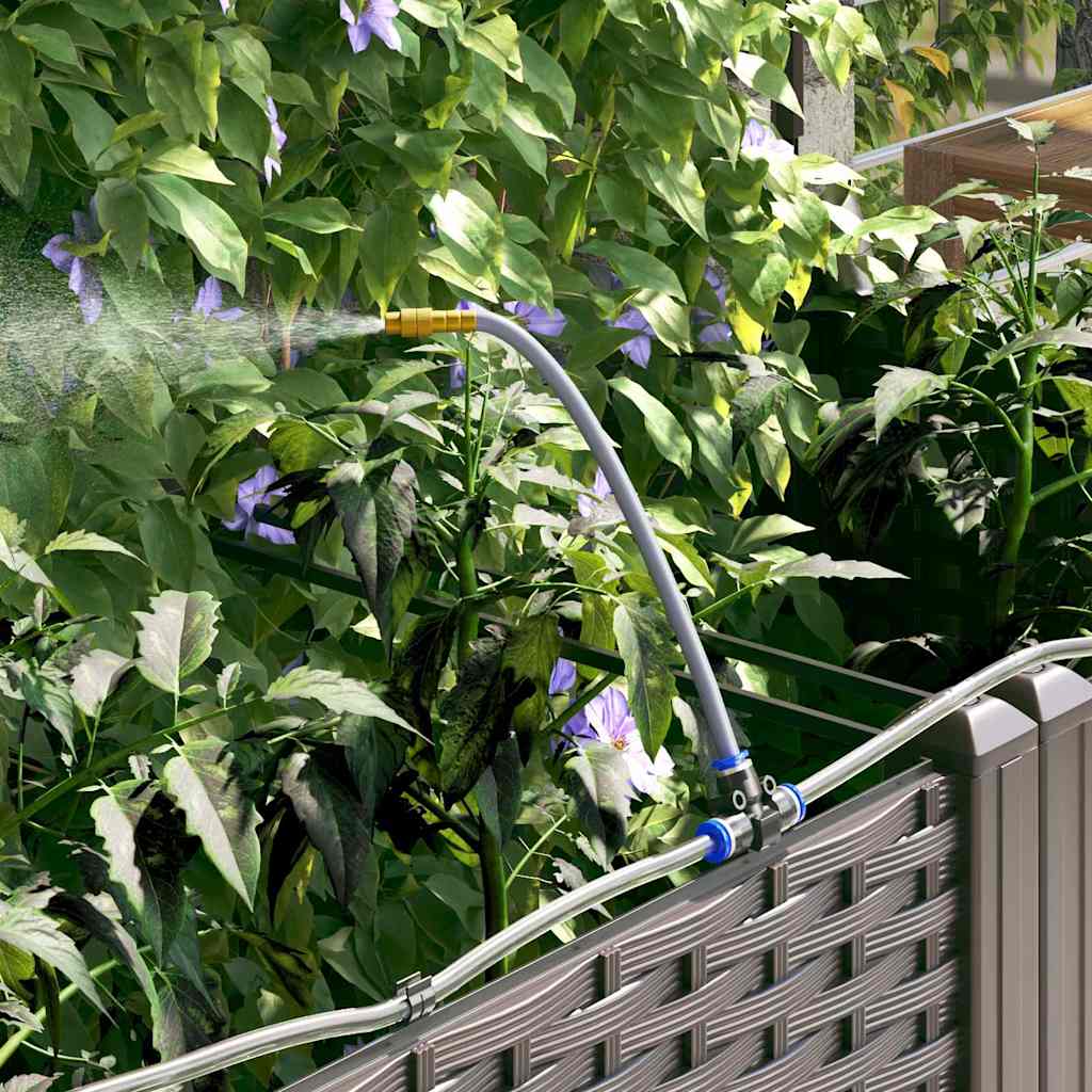 Garten-Pflanzgefäß 5 pcs Braun Kunststoff