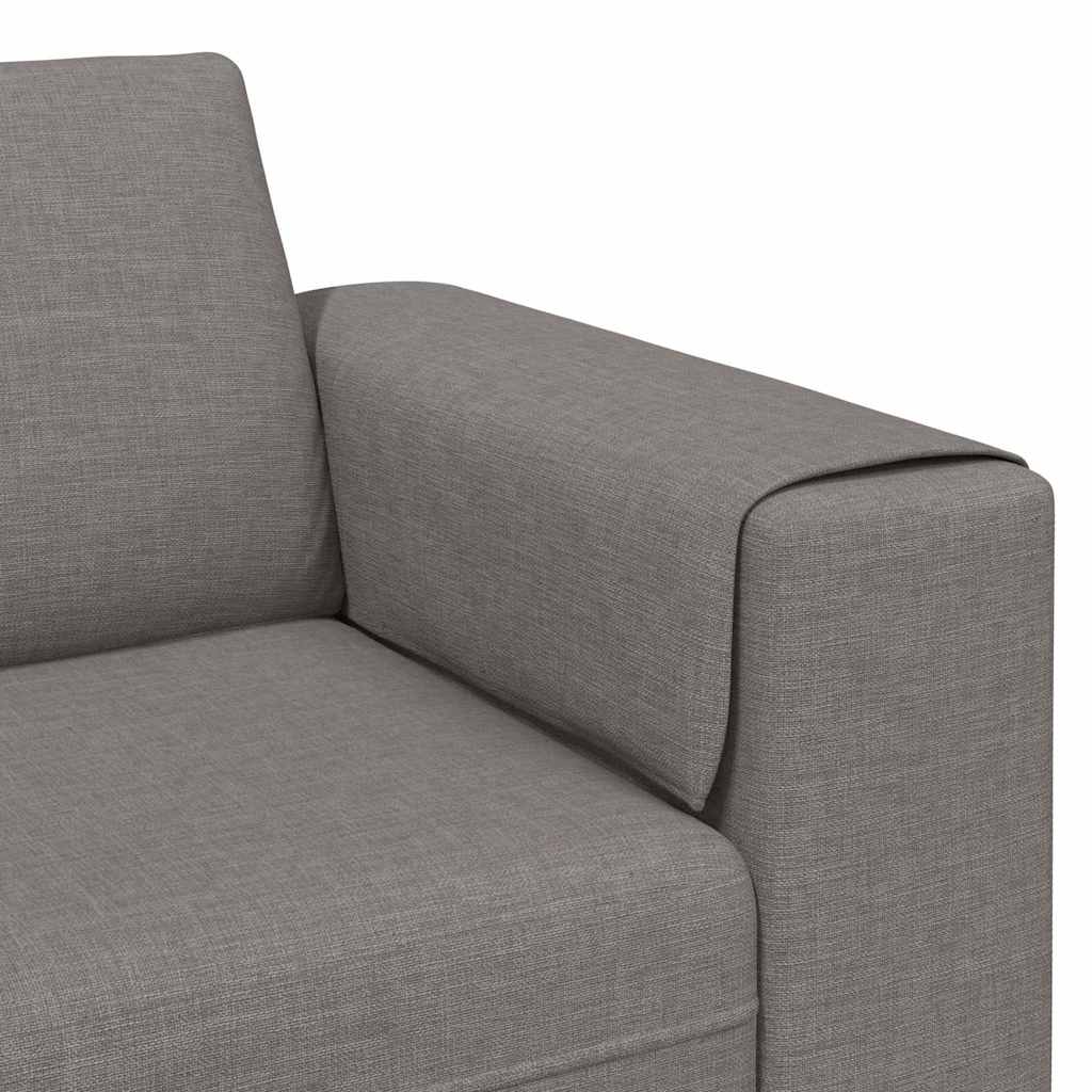 Wohnzimmer Couch Taupe 250 x 77 x 76 cm Polyester