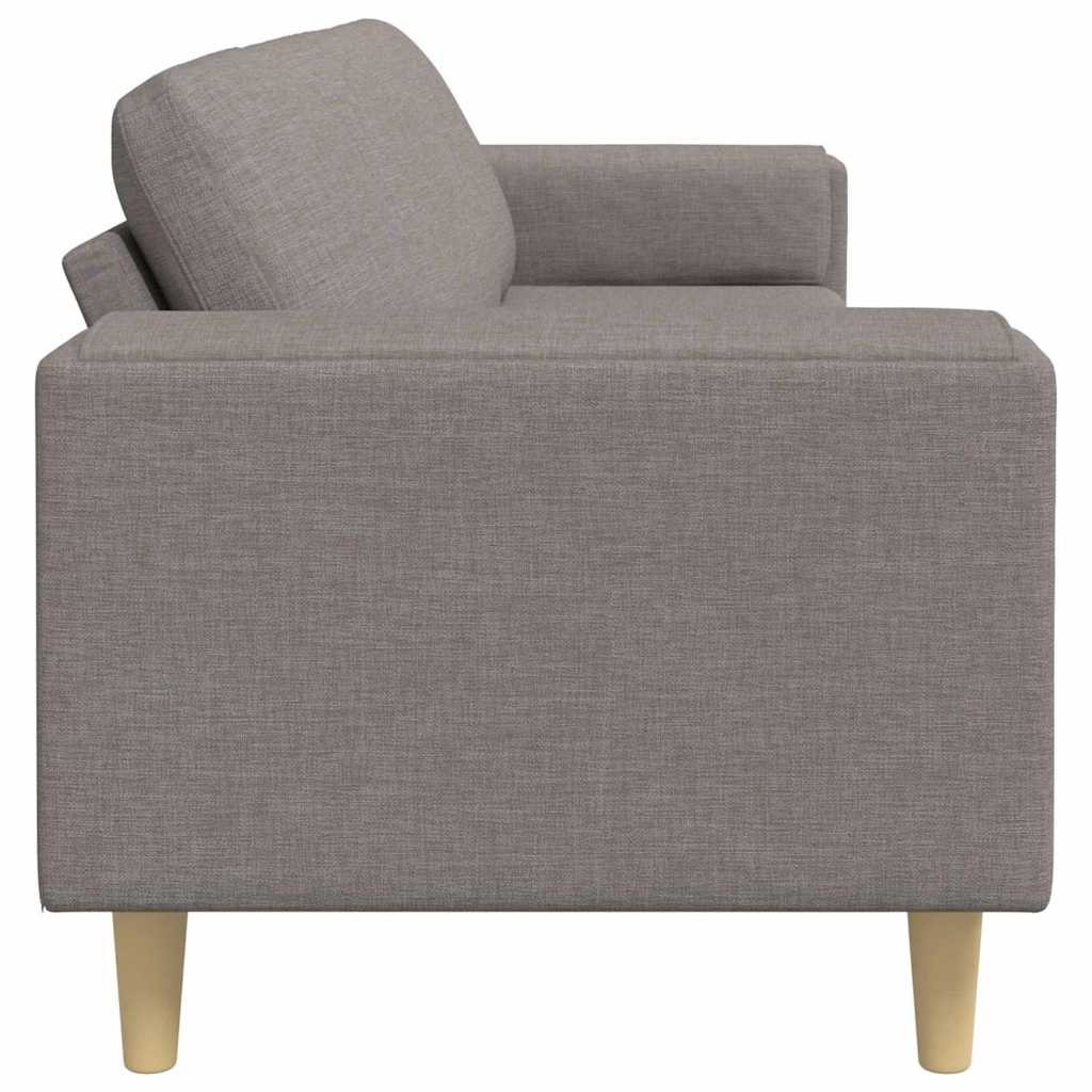 Wohnzimmer Couch Taupe 250 x 77 x 76 cm Polyester