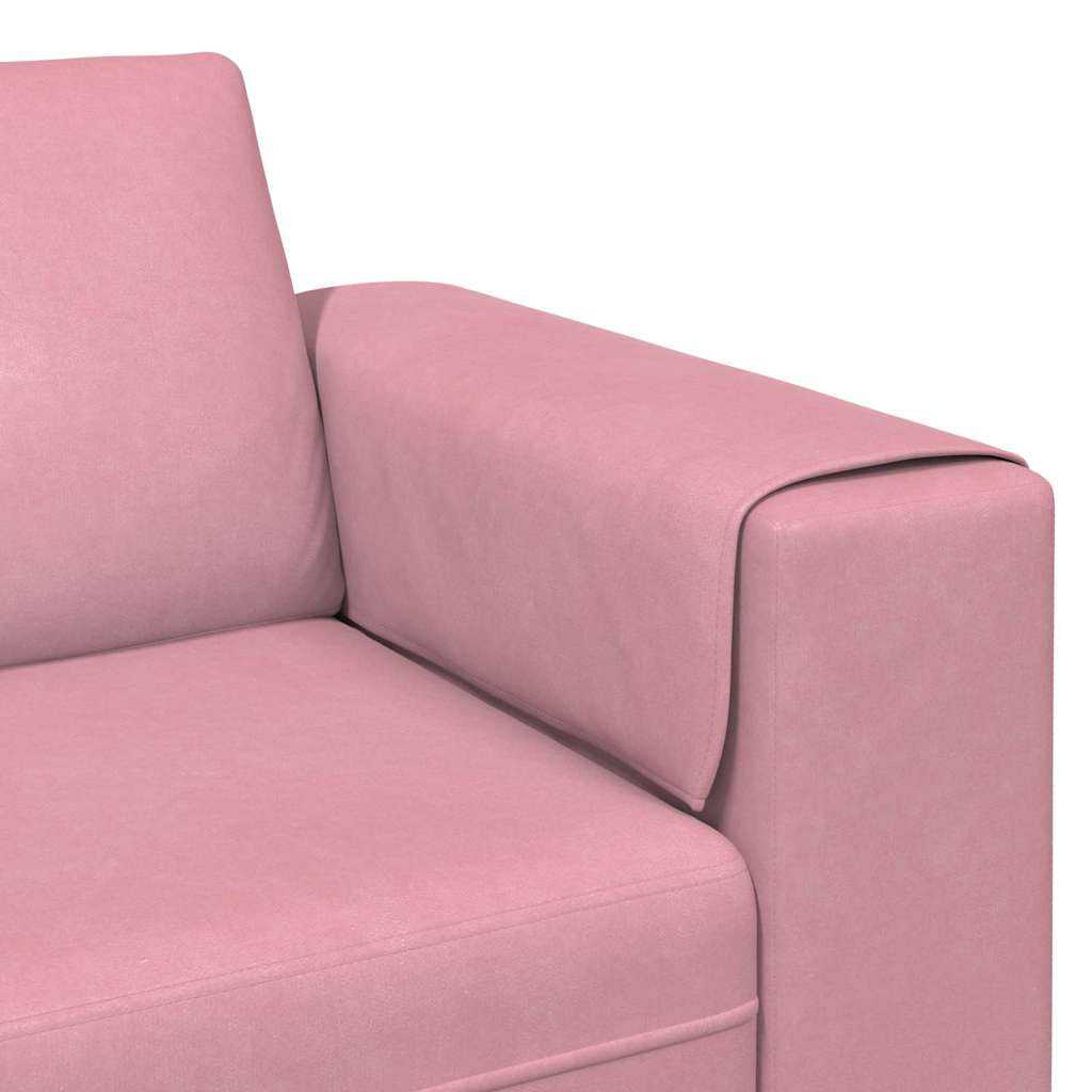 Wohnzimmer Couch Rosa 250 x 77 x 76 cm