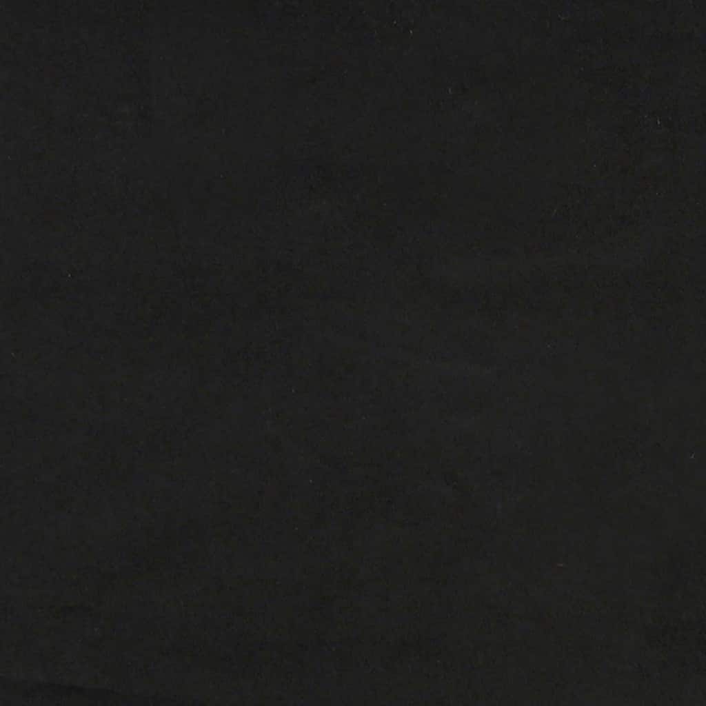 Wohnzimmer Couch Schwarz 250 x 77 x 76 cm