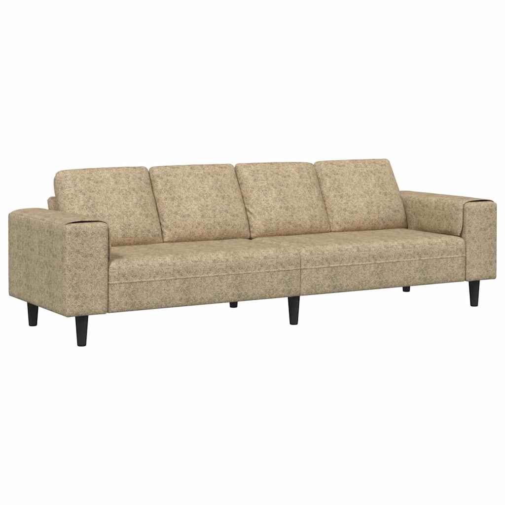 Wohnzimmer Couch Hellgrau 250 x 77 x 76 cm