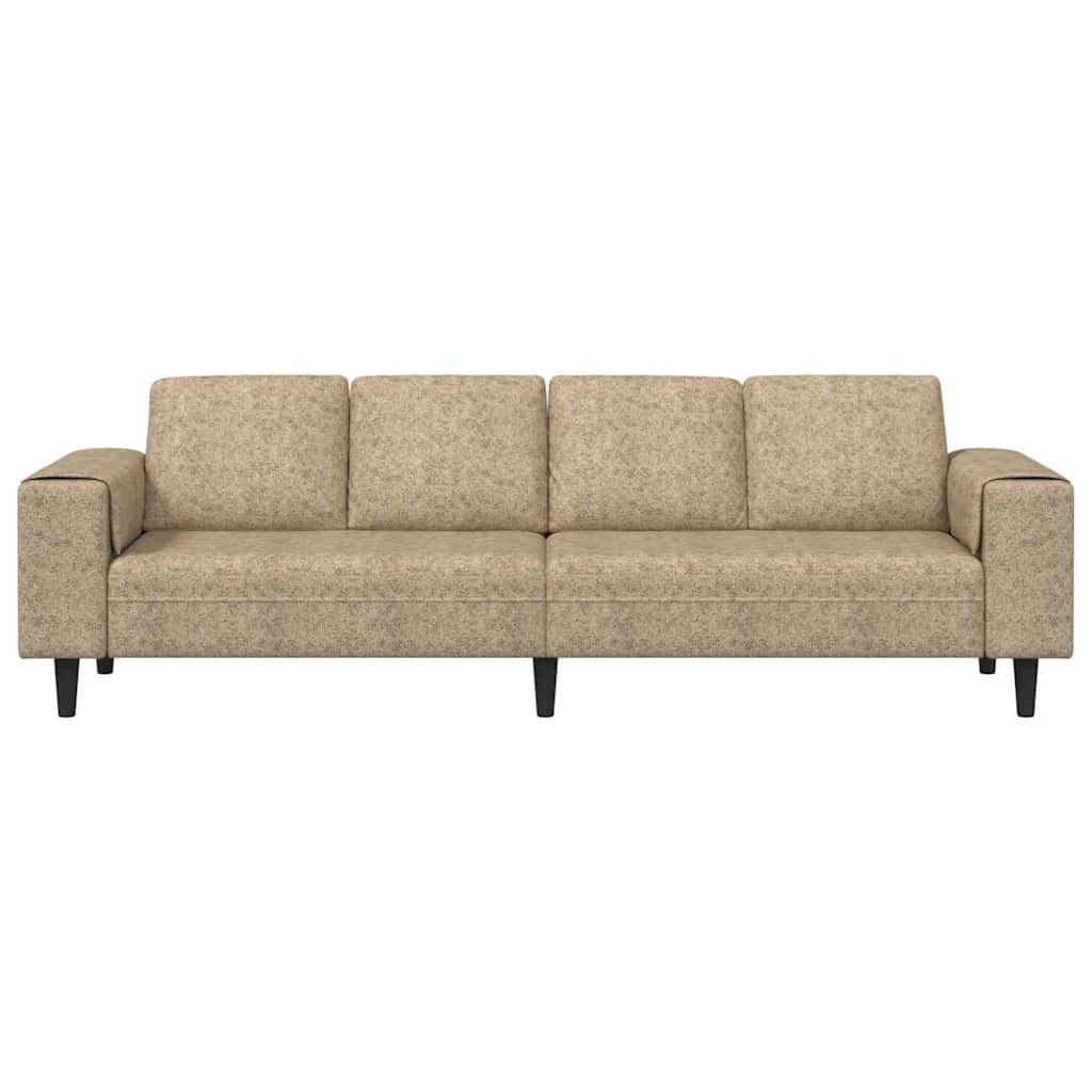 Wohnzimmer Couch Hellgrau 250 x 77 x 76 cm