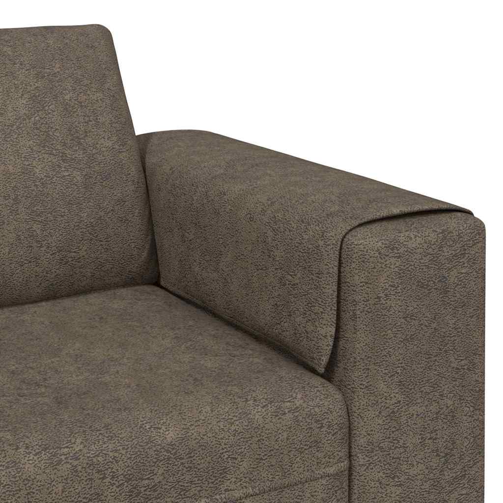Wohnzimmer Couch Dunkelgrau 250 x 77 x 76 cm