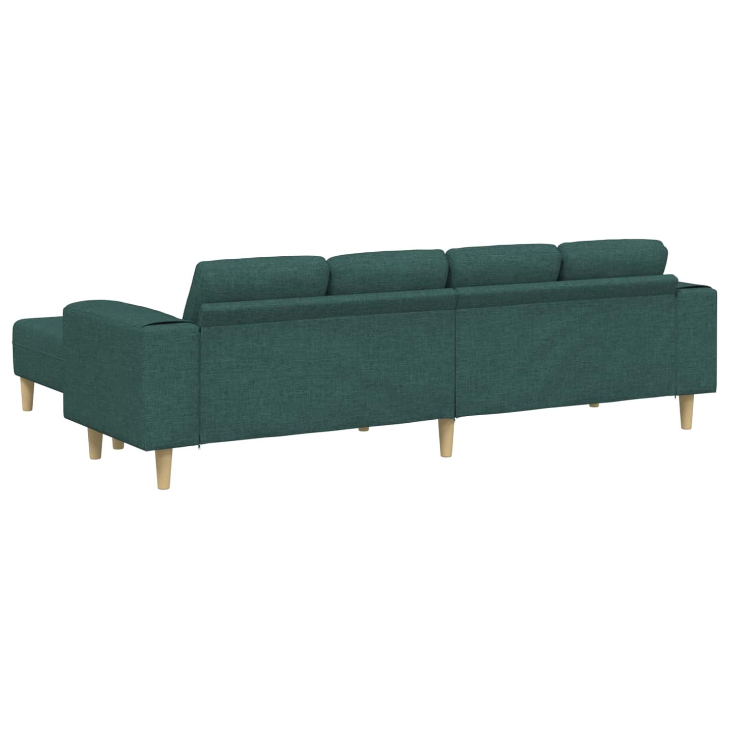 Wohnzimmer Couch 3 pcs Dunkelgrün Polyester