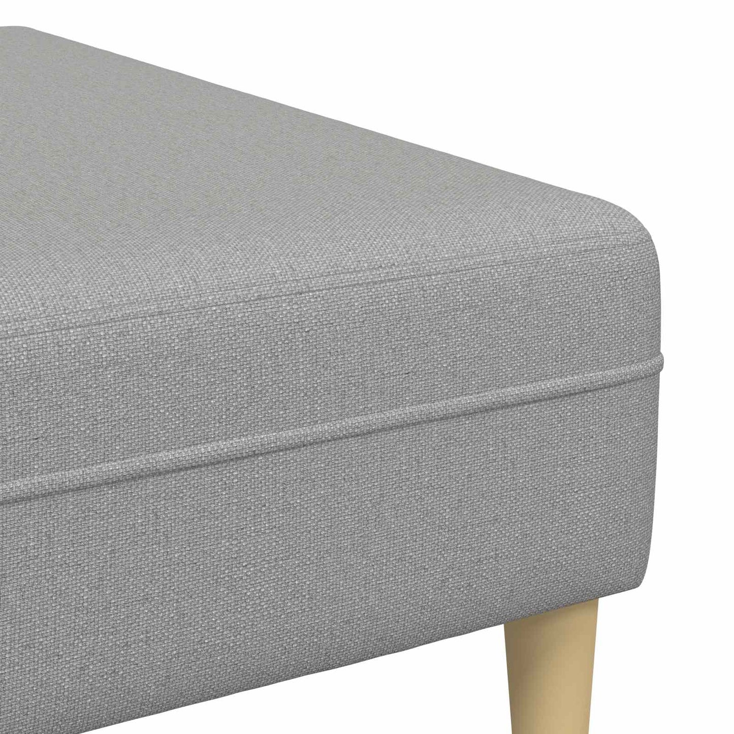 Wohnzimmer Couch 3 pcs Wolkengrau 250 x 188 x 76 cm Polyester