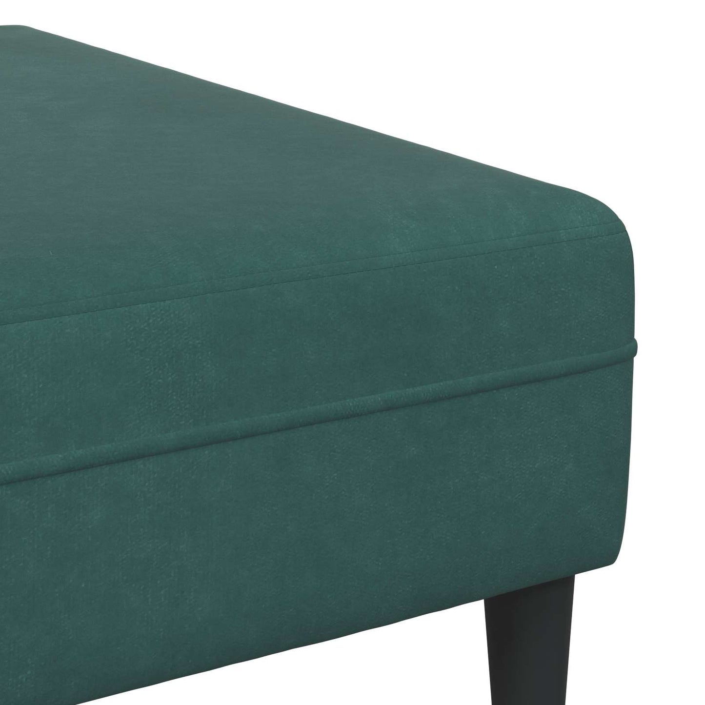 Wohnzimmer Couch 3 pcs Dunkelgrün 250 x 188 x 76 cm