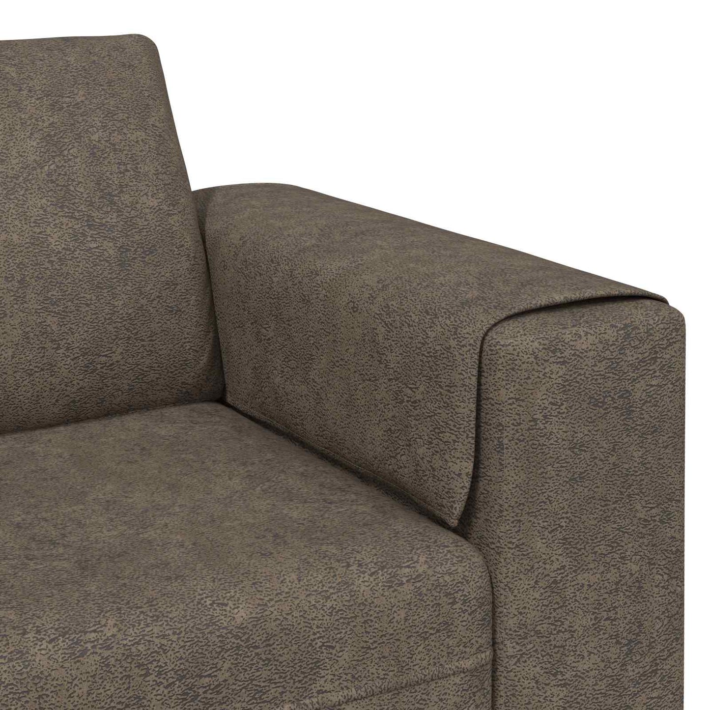 Wohnzimmer Couch 3 pcs Dunkelgrau