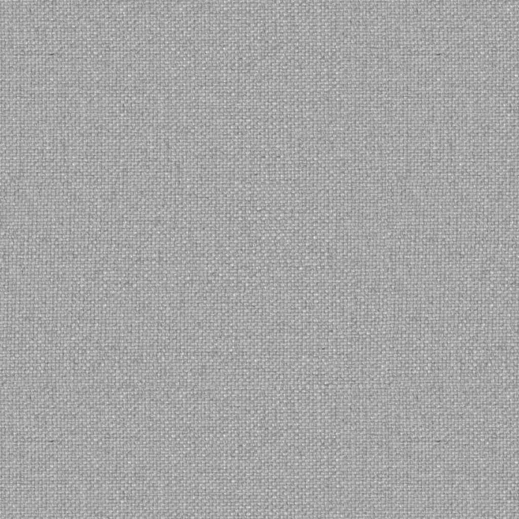 Sofa Wolkengrau 250 x 77 x 76 cm Stoff