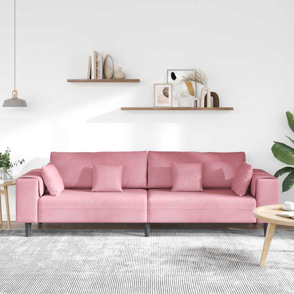 Sofa Rosa 250 x 77 x 76 cm Samt