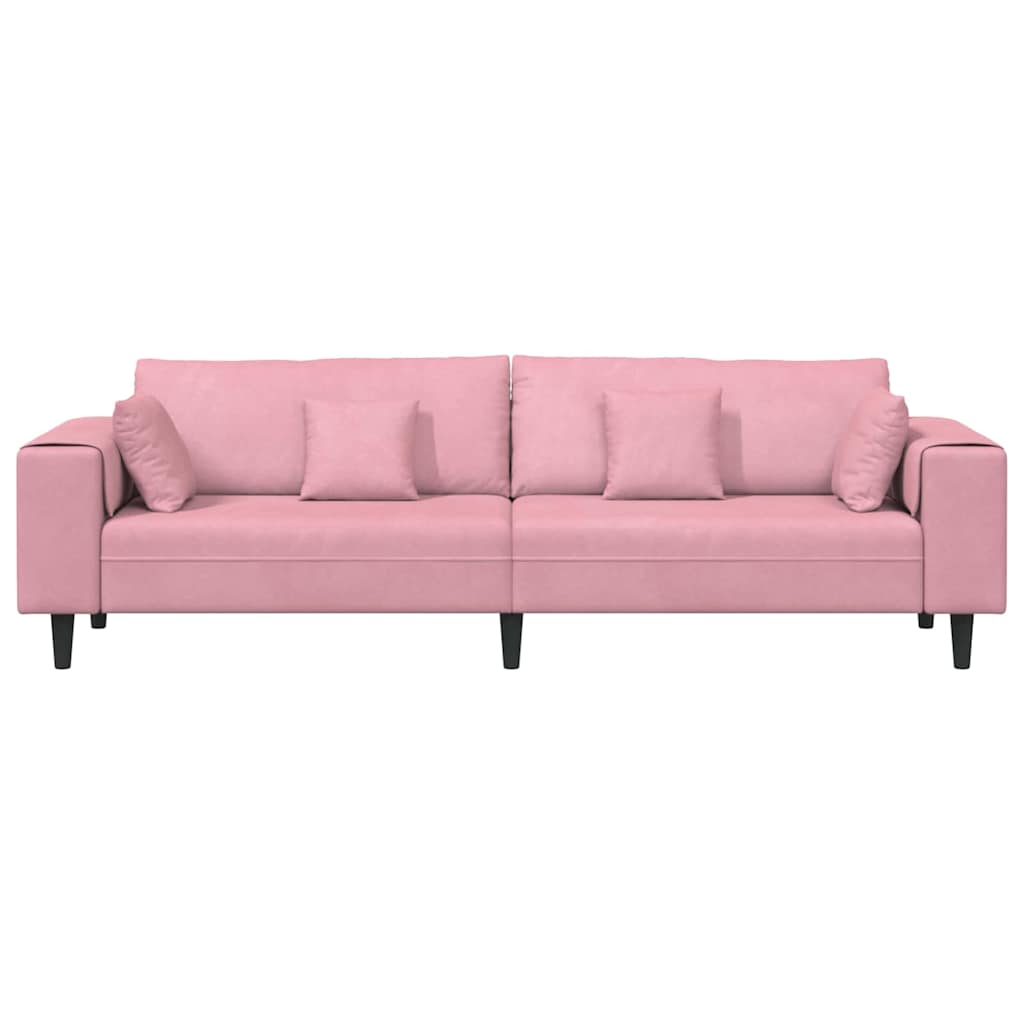 Sofa Rosa 250 x 77 x 76 cm Samt