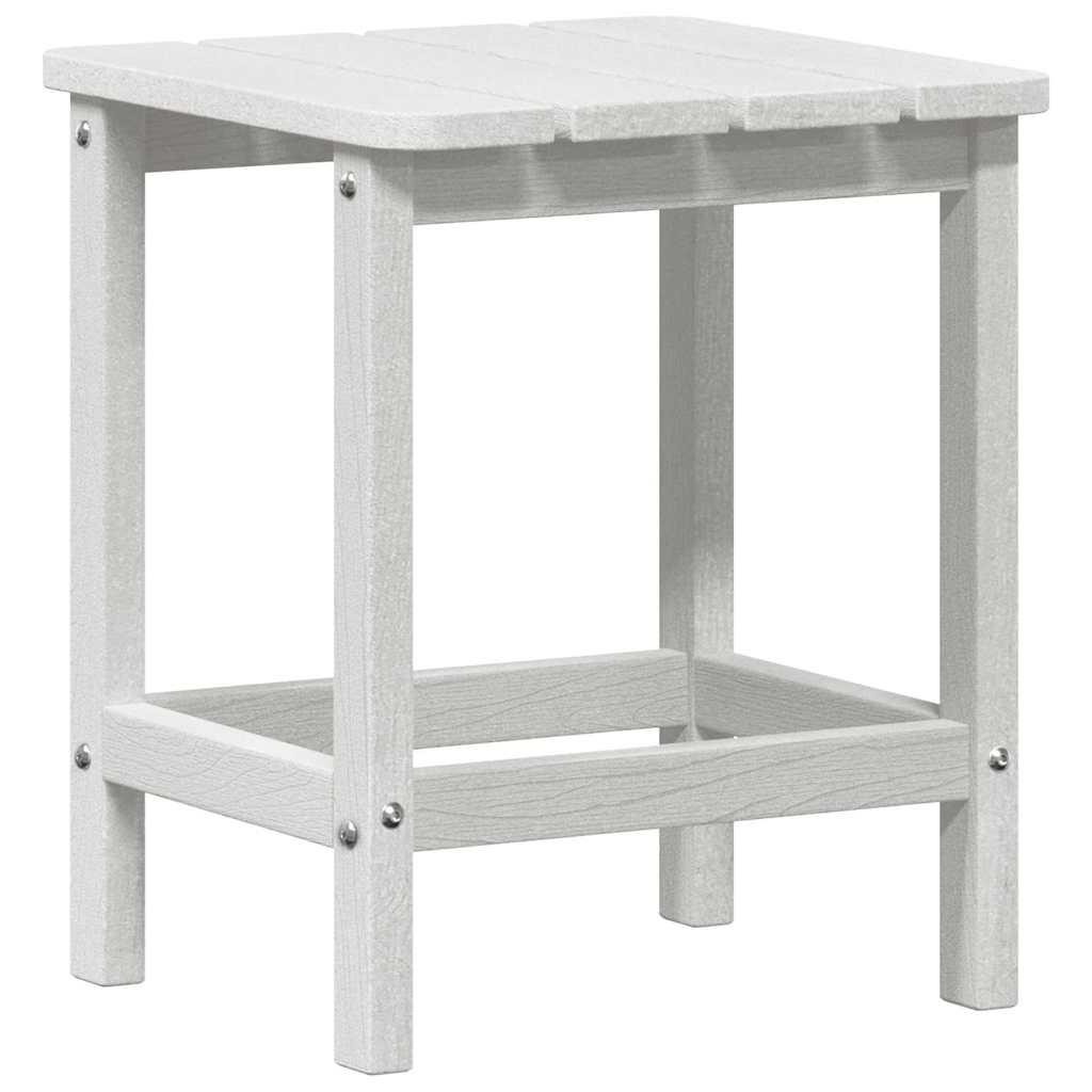 Sonnenliege 3 pcs Weiß Polyethylen