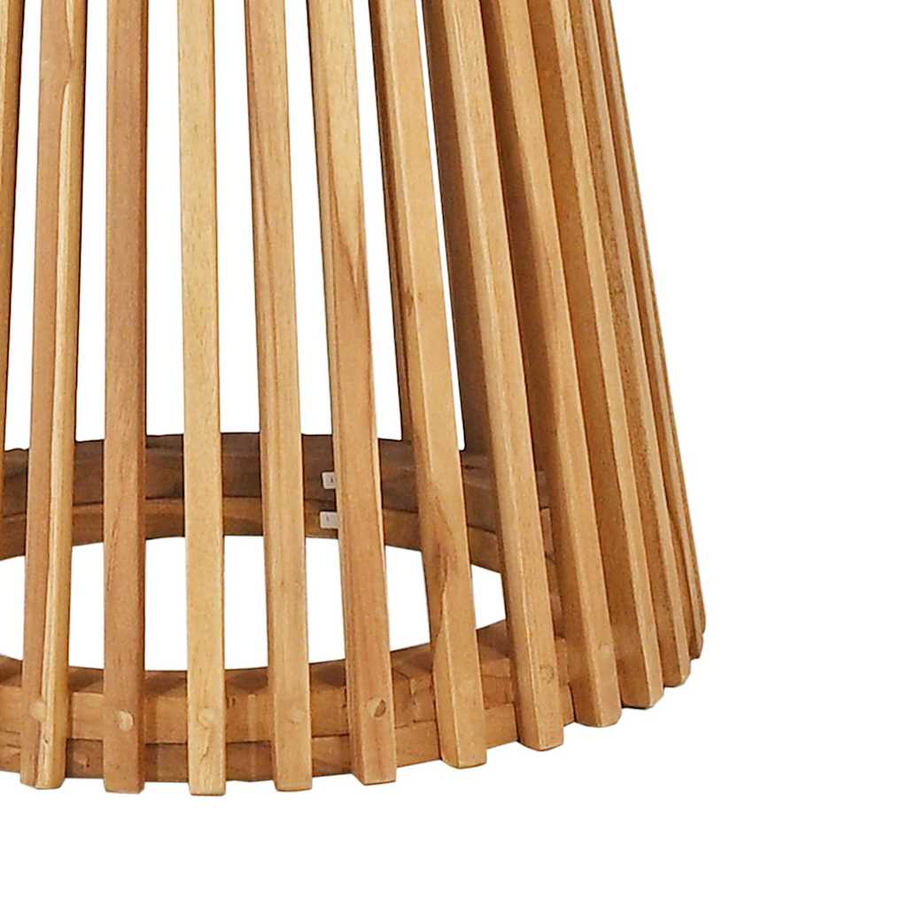 Beistelltisch Braun 70 x 70 x 75 cm Massivholz Teak