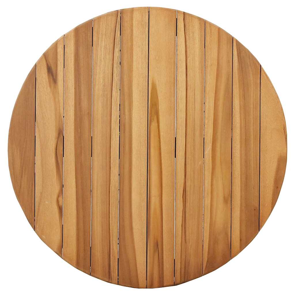 Beistelltisch Braun 70 x 70 x 75 cm Massivholz Teak