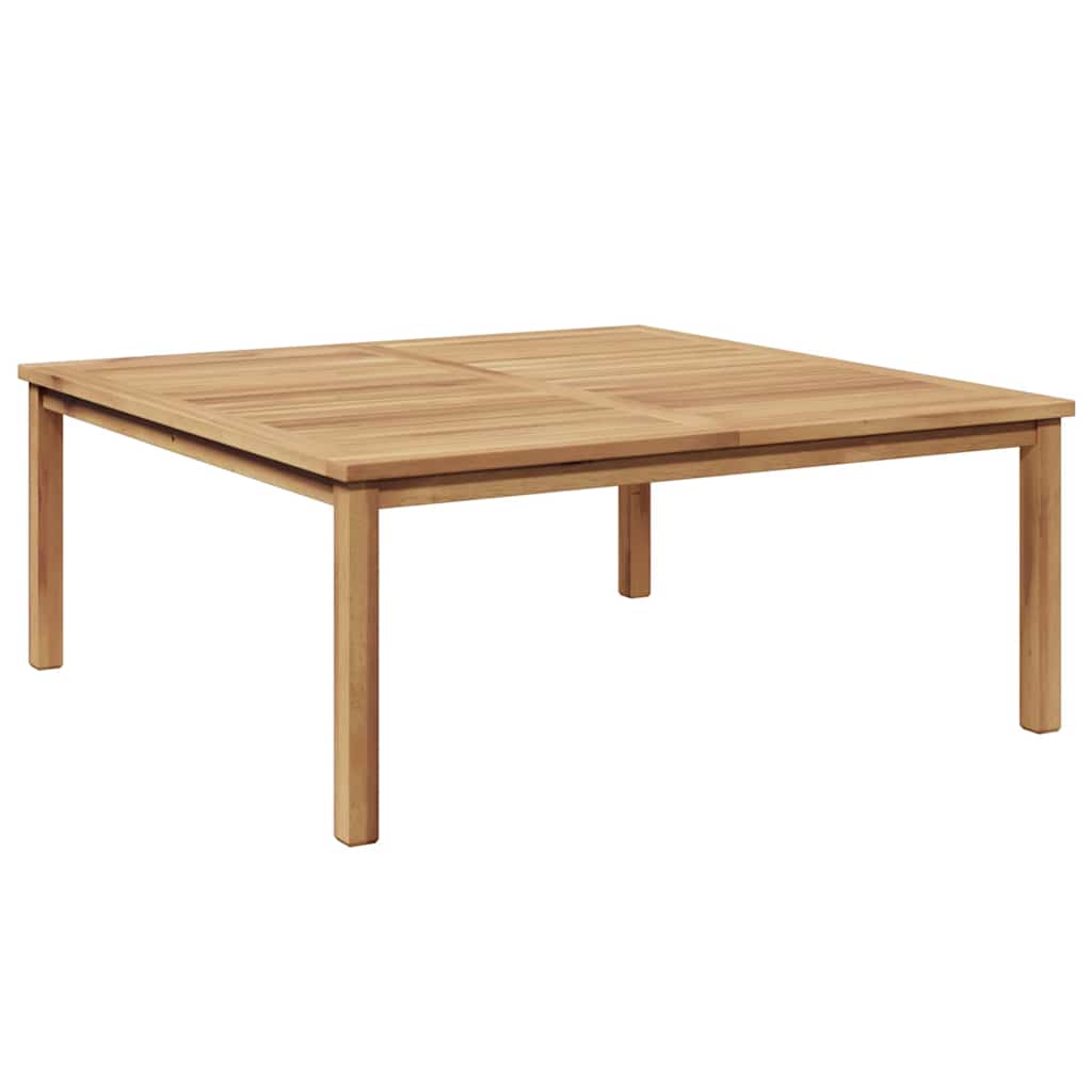 Couchtisch Braun 110 x 110 x 45 cm Massivholz Teak