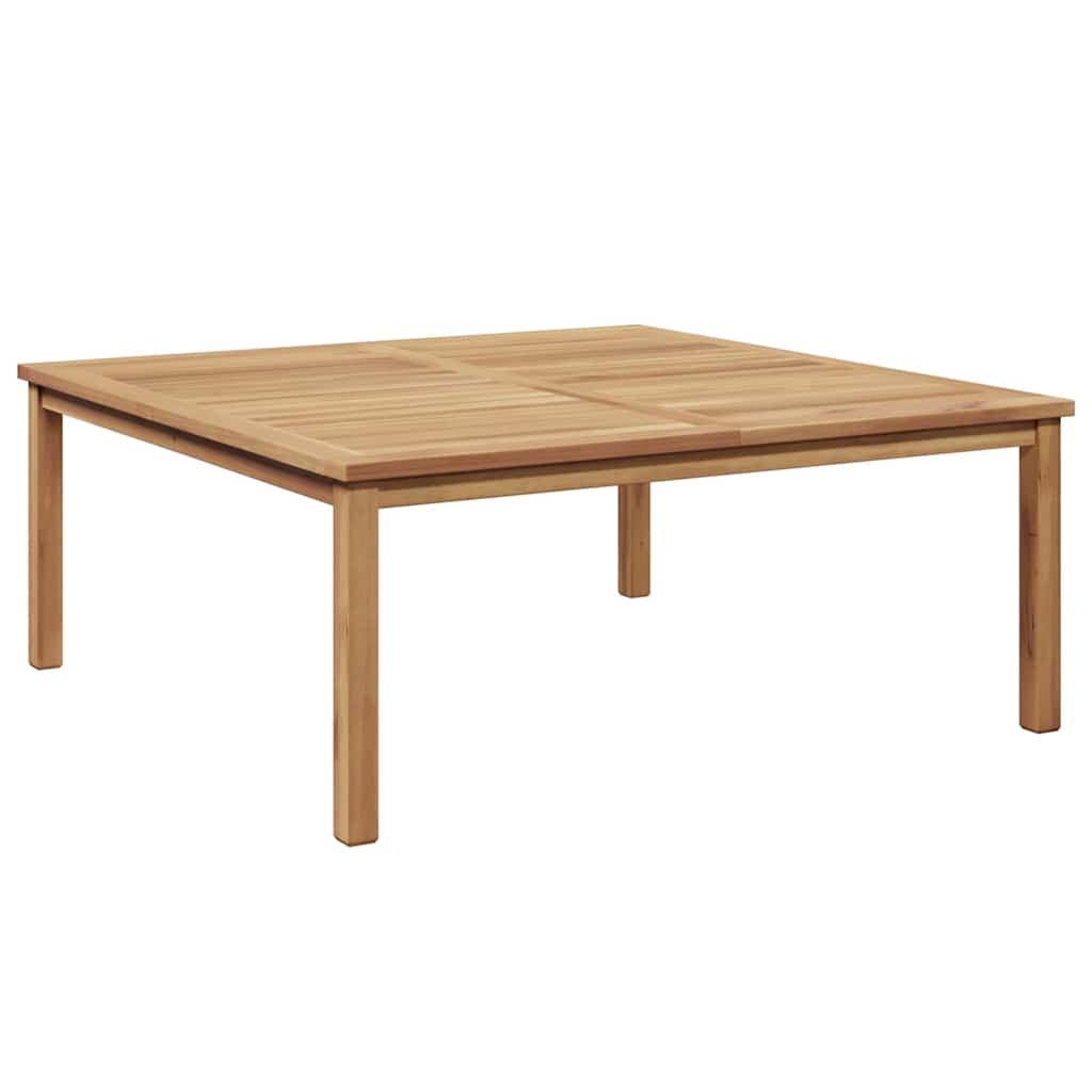 Couchtisch Braun 110 x 110 x 45 cm Massivholz Teak