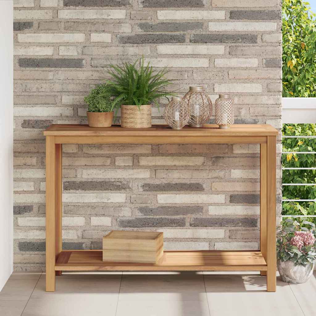 Konsolentisch Braun 110 x 40 x 75 cm Massivholz Teak
