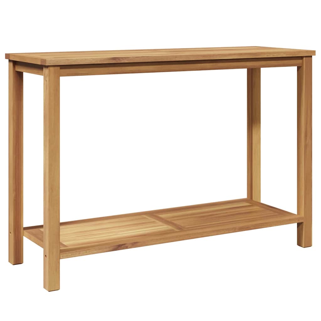 Konsolentisch Braun 110 x 40 x 75 cm Massivholz Teak