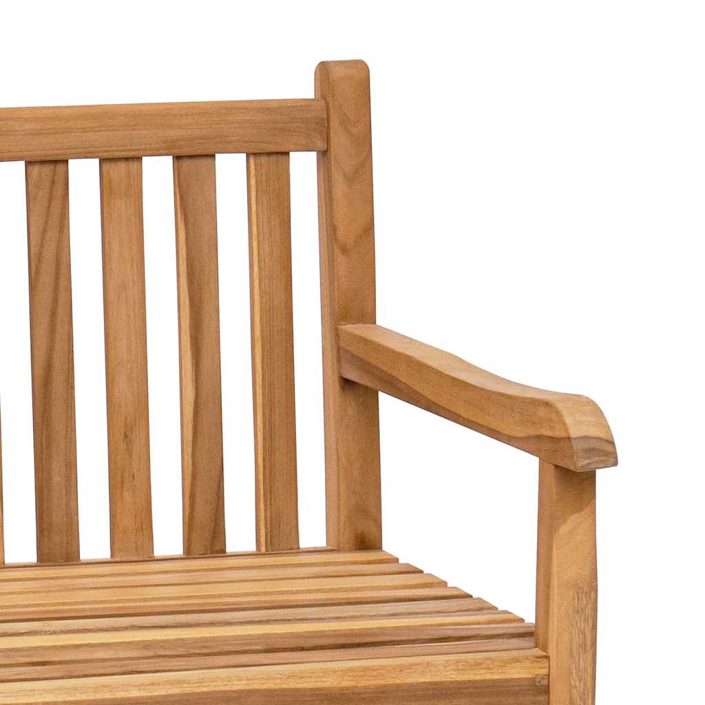 Gartenbank mit Speicher 228 x 60 x 90 cm Massivholz Teak