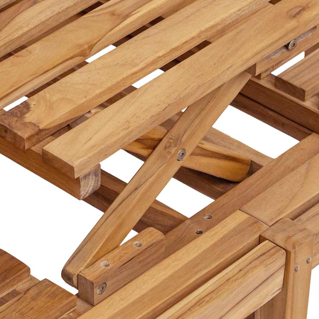 Gartenbank 150 x 60 x 90 cm Massivholz Teak