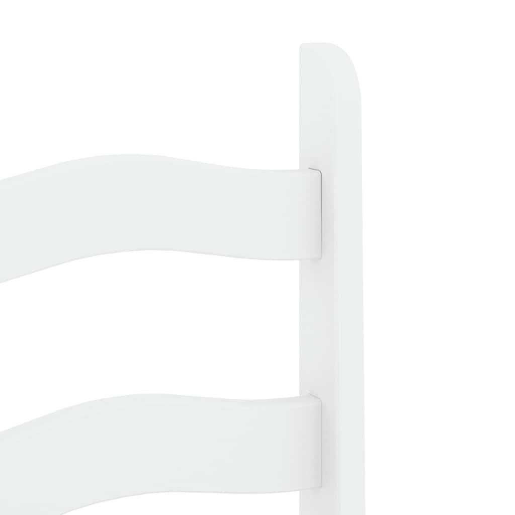 3-tlg. Essgruppe PANAMA Weiß Massivholz Kiefer