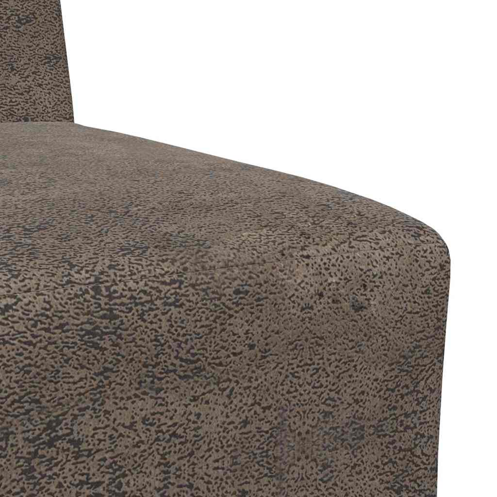 Modulares Armfreies Sofa 2 pcs Dunkelgrau 55 x 74 x 82 cm
