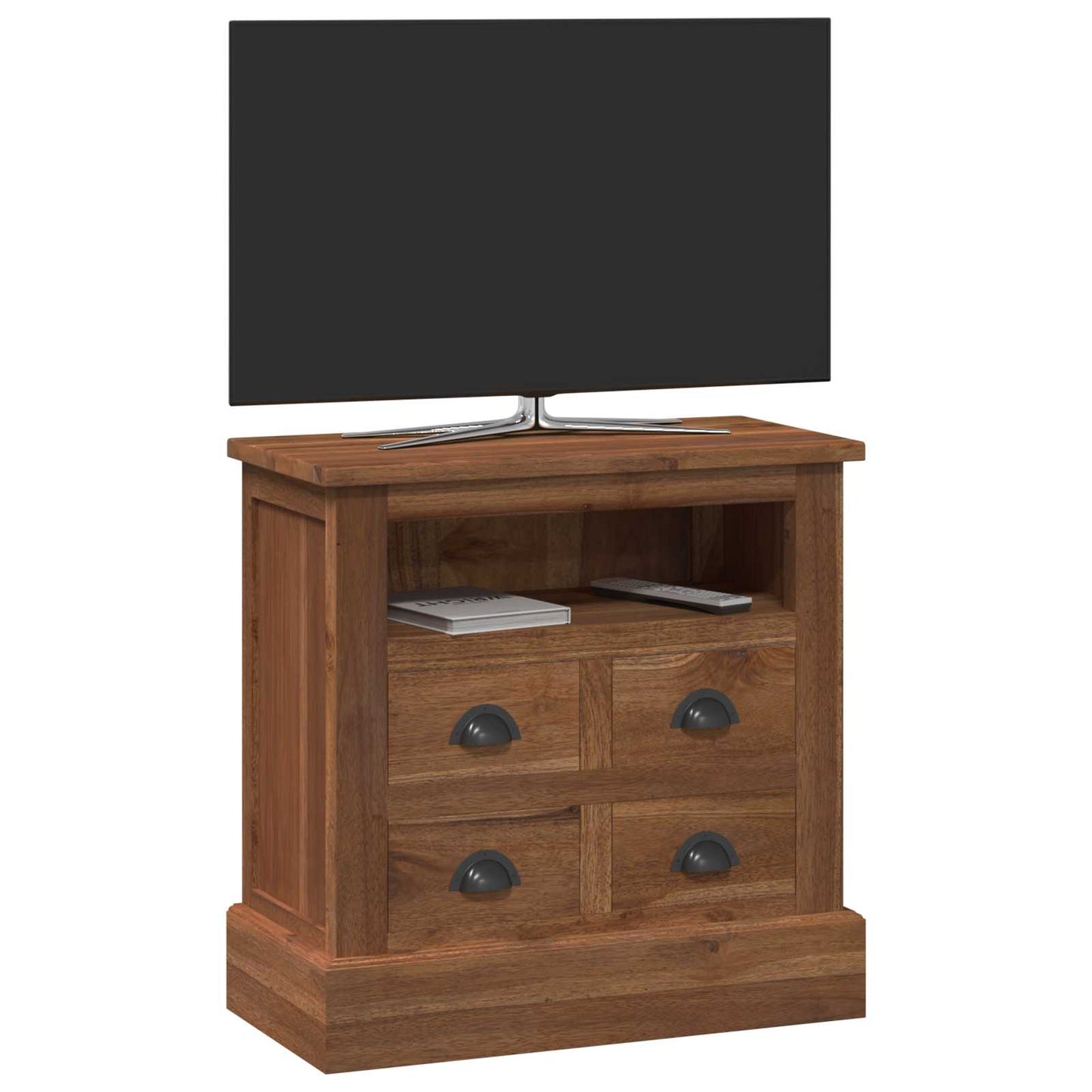 Aufbewahrungsschrank Natur 60 x 30 x 60 cm Massivholz Teak