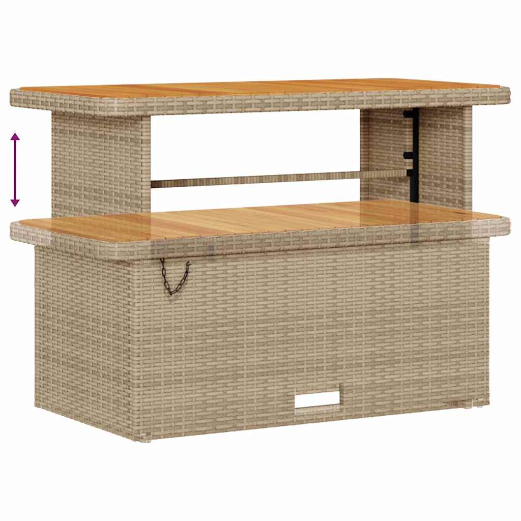 Garten-Sofa-Set mit Kissen 13 pcs Beige und Hellgrau