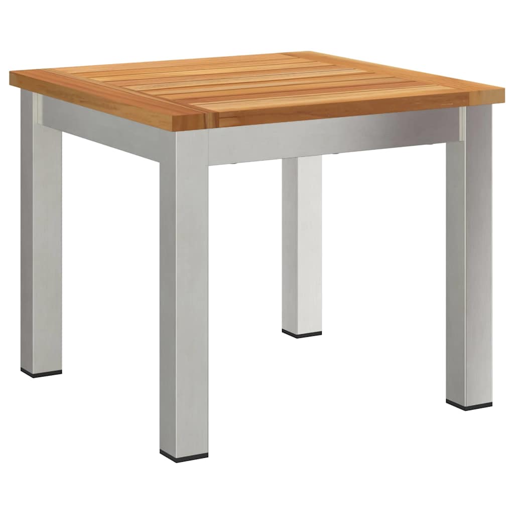 Liege 2-Person 3 pcs Braun Massivholz Akazie