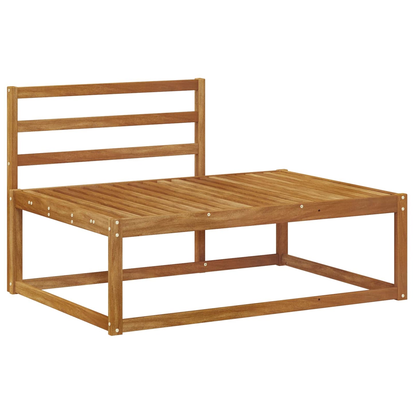 Outdoor-Sofagarnitur Natur Massivholz Akazie