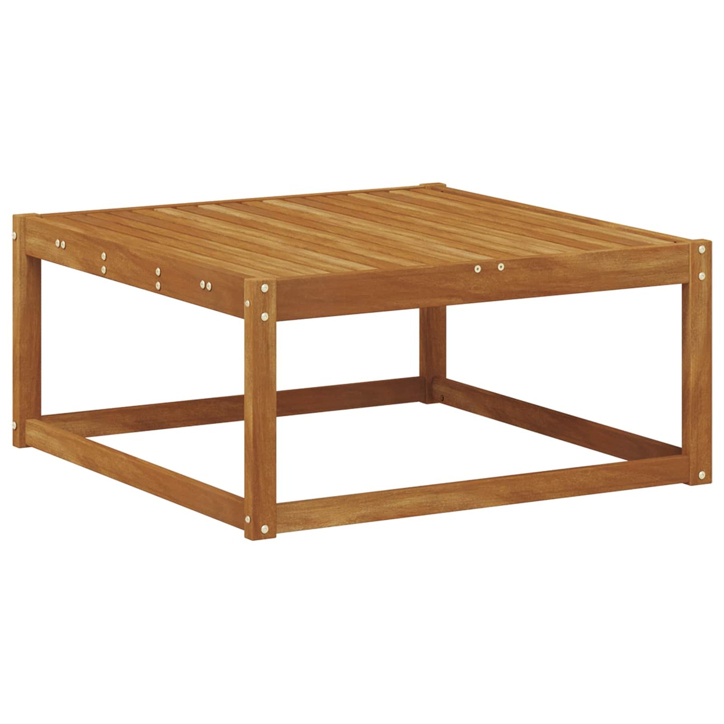 Outdoor-Sofagarnitur mit Kissen Natur und Anthrazit