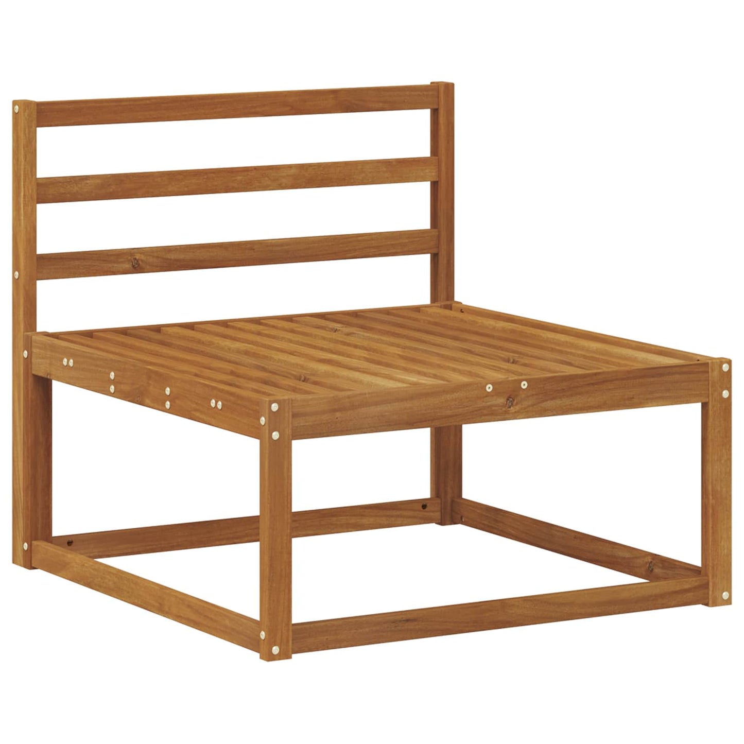 Outdoor-Sofagarnitur Natur Massivholz Akazie
