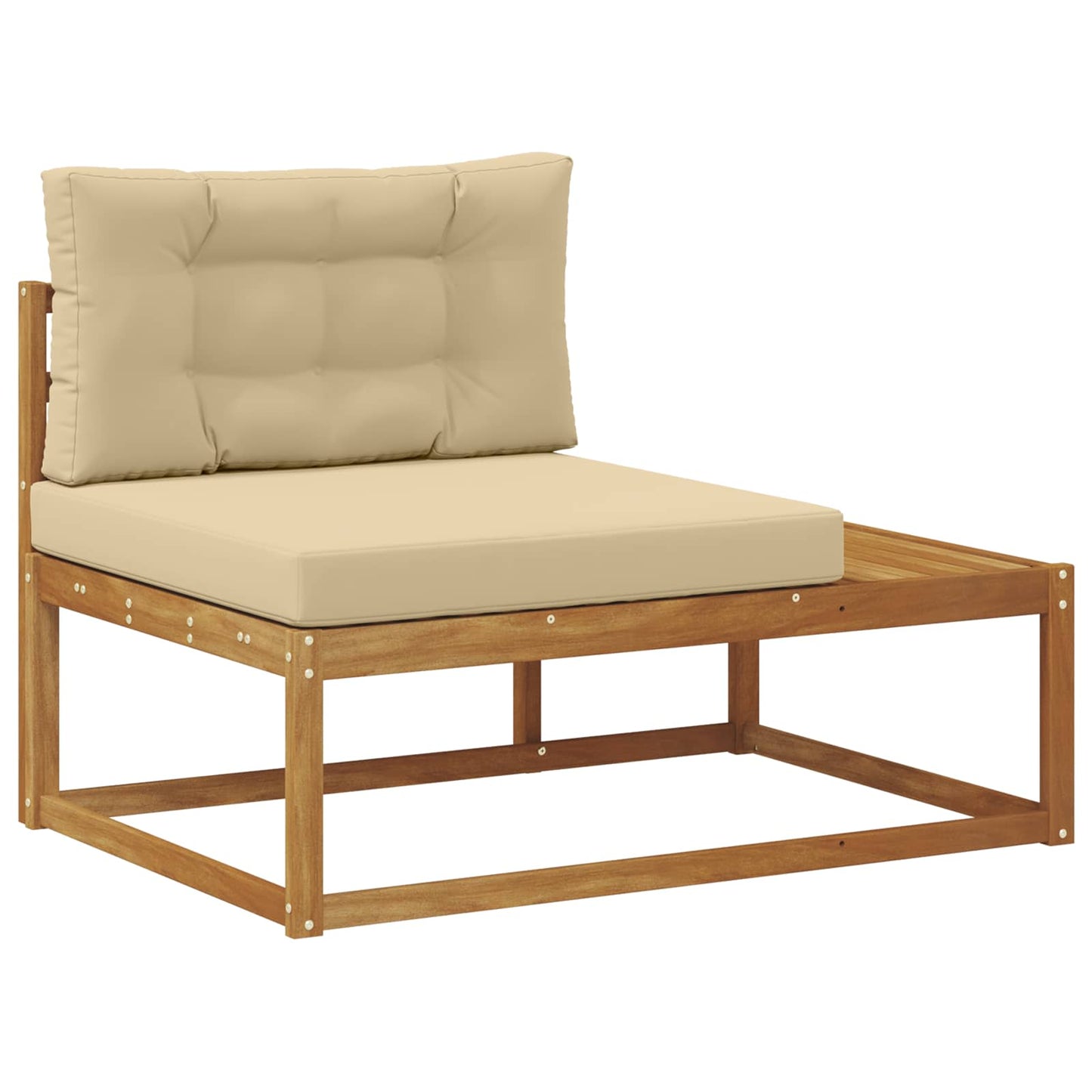 Outdoor-Sofagarnitur Natur und Beige