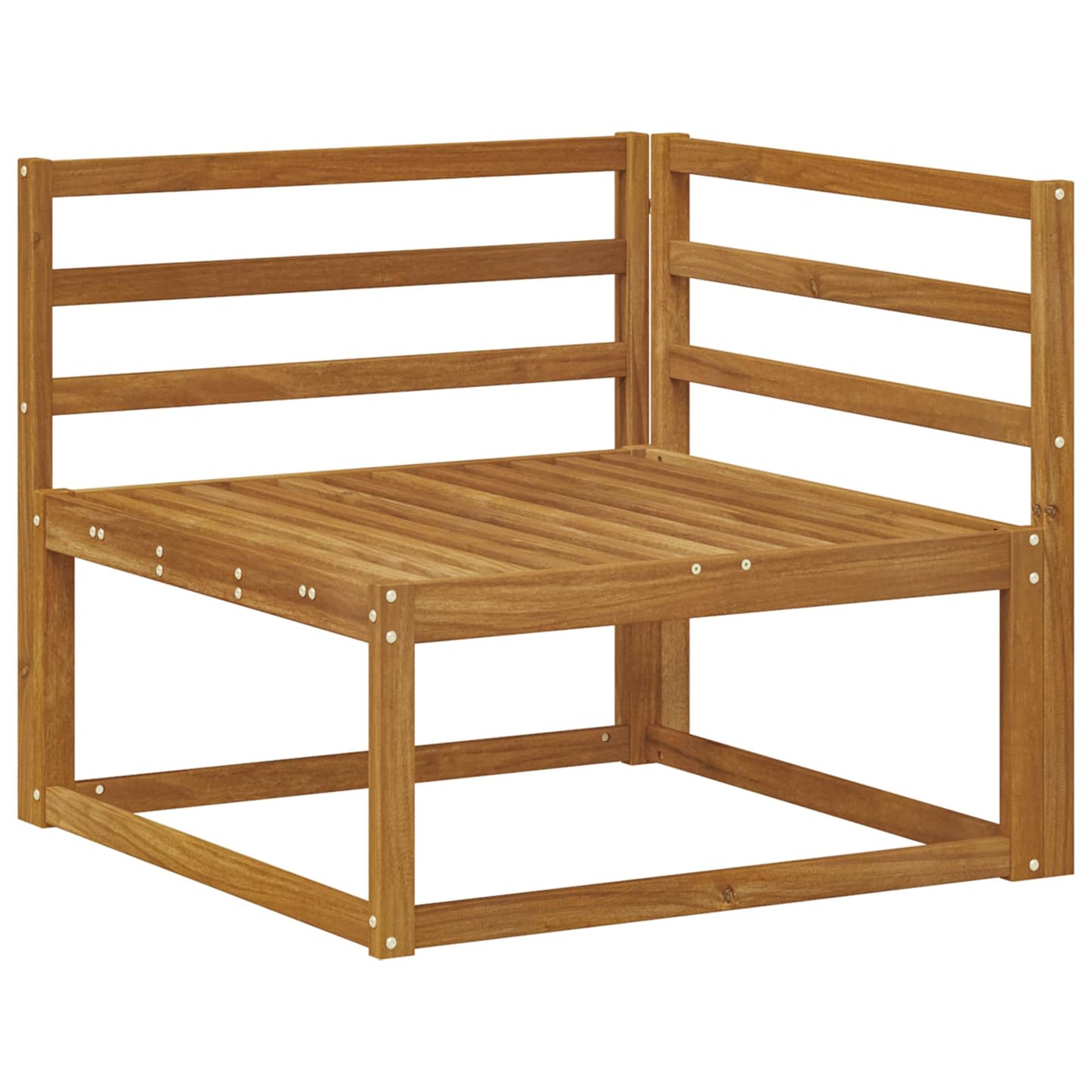 Outdoor-Sofagarnitur Natur Massivholz Akazie