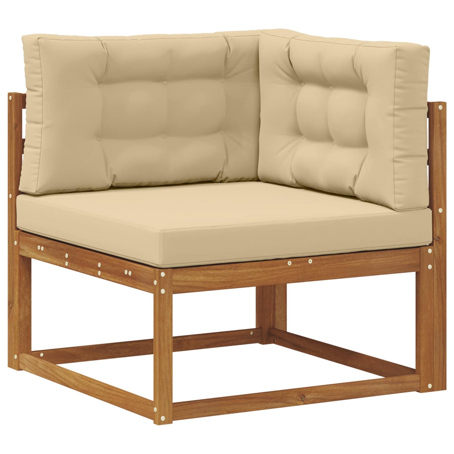 Outdoor-Sofagarnitur Natur und Beige