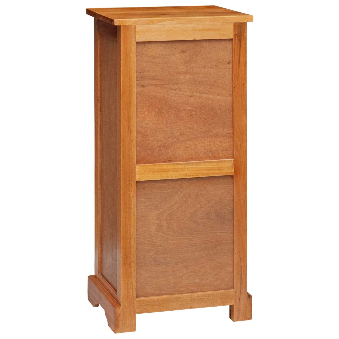 Kommode Natur 45 x 35 x 100,5 cm Massives Mahagoni Holz