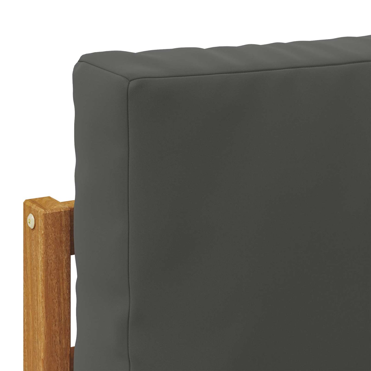 Outdoor-Sofagarnitur Natur und Anthrazit 59 x 59 x 37 cm